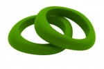 Organic Bangle Peapod Green
